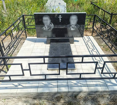 Благоустройство могилы