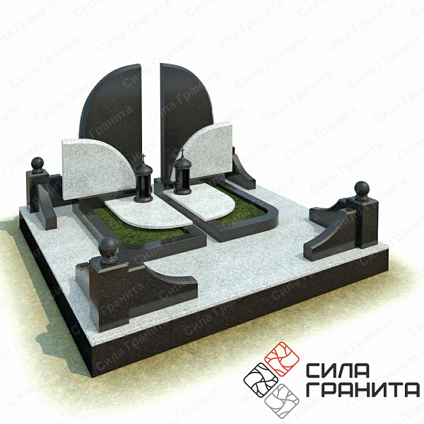 Двойной комплекс на могилу - 62